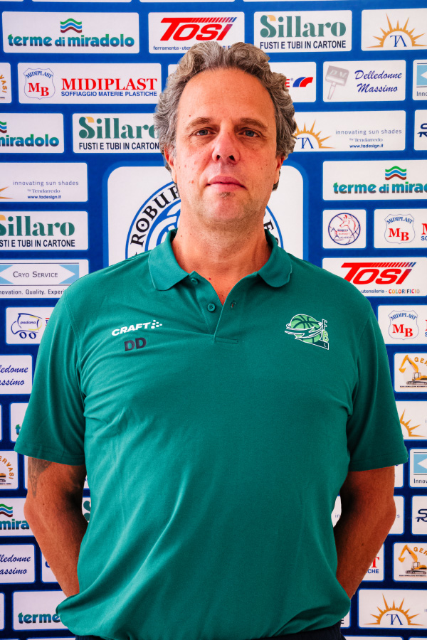 Davide Diacci, capo allenatore Under-15 Eccellenza FBL